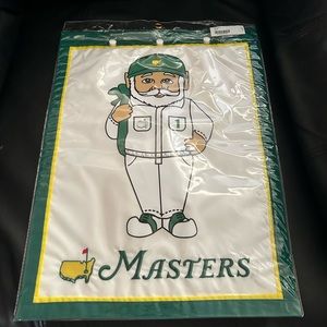 Masters Gnome garden flag.